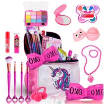 Necessaire de Maquiagem Infantil Kit Completo Princesa para Criança IG148