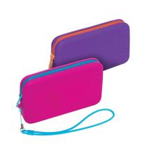Necessaire de Silicone para Viagem Pequena Ricca 15x9,3cm