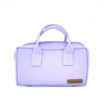 Necessaire de tecido para Óleos Essenciais Lilás Necessaire de tecido para Óleos Essenciais Lilás