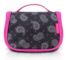 Necessaire de Viagem Estampada Jacki Design Classic Preto Necessaire de Viagem Estampada Jacki Design Classic Preto
