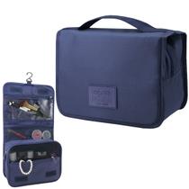 Nécessaire de Viagem Multiuso Organizadora Bolsa Masculina Feminina C/ Divisória P/ Cosméticos Acessórios Maquiagem Nécessaire de Viagem Multiuso Organizadora Bolsa Masculina Feminina C/ Divisória P/ Cosméticos Acessórios Maquiagem