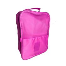 Necessaire Divisória Básica Feminina Pink Academia