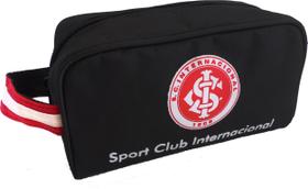 Necessaire do Internacional Preta Oficial Licenciada Necessaire do Internacional Preta Oficial Licenciada