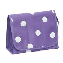 Necessaire Dobrável FLORIE Bolas Brancas
