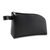 Necessaire Elegante com Alça em material sintético Preto Necessaire Elegante com Alça em material sintético Preto
