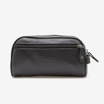 Necessaire Em Couro Preto Necessaire Em Couro Preto