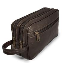 Necessaire Estojo de Couro Grande Espaçosa 5 Bolsos Necessaire Estojo de Couro Grande Espaçosa 5 Bolsos