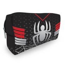 Nécessaire Estojo Escolar Bolsa de Mão - Aranha Dark