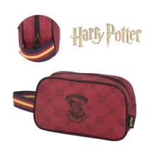 Necessaire Estojo Escolar Hogwarts Harry Potter Cor Vinho