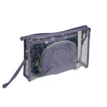 Necessaire Estojo Kit 3 peças coleção Glow it