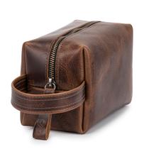 Necessaire Executiva Estojo Organizador Para Viagem Couro Legítimo