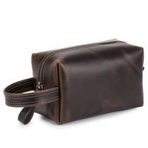 Necessaire Executiva Estojo Organizador Para Viagem Couro Legítimo