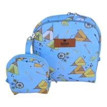Necessaire Farmacinha Bebê + Porta Chupeta Cabanas- Lilifish