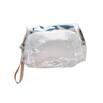 Necessaire Feminina Grande Cor Transparente Com Ziper