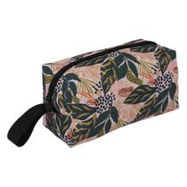 Necessaire Feminina Ls Bolsas Floral Verde