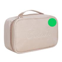 Necessaire Feminina Maquiagem Estojo Escolar Linha Beauty