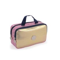 Necessaire feminina metalizada seanite