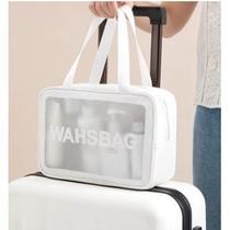 Necessaire Feminina Mini Bolsa Washbag Viagem Impermeável Maquiagem Mala