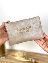 Necessaire feminina para maquiagem, viagem, kit higiene