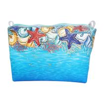 Necessaire Feminina Praia Impermeável Viagem Fundo do Mar Magicc Bolsas Necessaire Feminina Praia Impermeável Viagem Fundo do Mar Magicc Bolsas