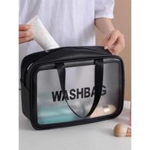 Necessaire Feminina Viagem Perfume Produto Higiene Creme Toalha Maquiagem Bolsa Estojo Mala Leva