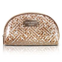 Necessaire Feminino Meia Lua Diamantes Jacki Design Dourado Necessaire Feminino Meia Lua Diamantes Jacki Design Dourado