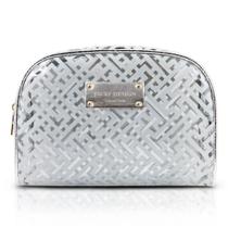 Necessaire Feminino Retangular Diamantes Jacki Design Preto