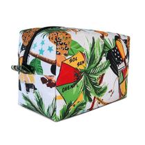 Necessaire Grande Feminina Porta Maquiagem Para Viagem Estampada - Street Trap Store Necessaire Grande Feminina Porta Maquiagem Para Viagem Estampada - Street Trap Store