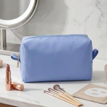 Necessaire Grande Feminina Viagem Organizador de Higiene Pessoal Maquiagem Cosméticos com Zíper