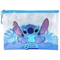 Necessaire impermeável com fechamento por zíper Stitch Disney Taimes G Necessaire impermeável com fechamento por zíper Stitch Disney Taimes G