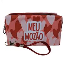 Necessaire Impermeavel Personalizada Dia Dos Namorados 18x10x7cm Necessaire Impermeavel Personalizada Dia Dos Namorados 18x10x7cm