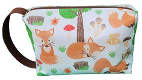Necessaire Infantil Porta fraldas itens de higiene Raposa Impermeável Necessaire Infantil Porta fraldas itens de higiene Raposa Impermeável