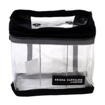 Necessaire Klass Vough Krisna Carvalho Organizador Com Divisórias Ref. Hn0321 Necessaire Klass Vough Krisna Carvalho Organizador Com Divisórias Ref. Hn0321