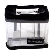 Necessaire Klass Vough Krisna Carvalho Organizador Com Divisórias Ref. Hn0321 Necessaire Klass Vough Krisna Carvalho Organizador Com Divisórias Ref. Hn0321