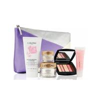 Necessaire Lilas Com Produtos Faciais Absolue E Maquiagens