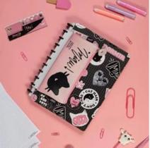 Necessaire m para Caderno de Discos gatinha38776