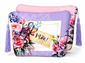 Necessaire Mãe Borboleta Com Zíper