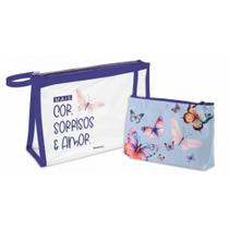 Necessaire Mais Sorrisos E Amor Com 02 Unid Necessaire Mais Sorrisos E Amor Com 02 Unid
