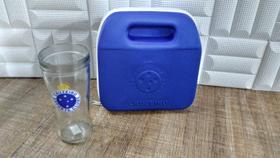 Necessaire Maleta Cruzeiro Esporte Clube e copos e tulipas escudo personalizado futebol presente Necessaire Maleta Cruzeiro Esporte Clube e copos e tulipas escudo personalizado futebol presente