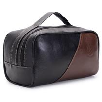 Necessaire Masculina De Couro Legitimo Necessaire Feminina Organizador Mala Viagem