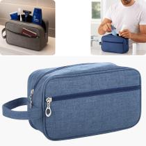 Necessaire Masculina Impermeável Bolsa Higiene Viagem sauna praia Porta Objetos Necessaire Masculina Impermeável Bolsa Higiene Viagem sauna praia Porta Objetos