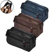 Necessaire Masculina Organiazdor Acessórios Bolsa Higiene Premium Acessórios Luxo