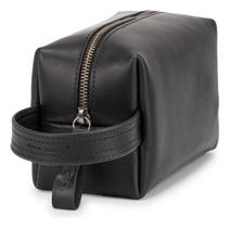 Necessaire Masculina Organizador Para Viagem Couro Legítimo