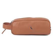 Necessaire Masculina Reserva Go Oslo Couro Com Zíper Para Viagem Original