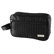 Necessaire Masculina Stripes Com Alça E Bolso Lateral Necessaire Masculina Stripes Com Alça E Bolso Lateral