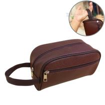 Necessaire Masculina Viagem bolsa porta objeto Alça Premium