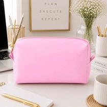 Necessaire Média Feminina Organizador de Maquiagem Multiuso Bolsa Viagem com Zíper