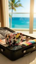 Necessaire Média Puket Vaca Summer Off White