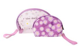 Necessaire meia lua 2 unidades calmomila33704 Necessaire meia lua 2 unidades calmomila33704