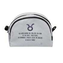 Nécessaire Meia Lua Média Coleção Aquarela Signos Touro Nécessaire Meia Lua Média Coleção Aquarela Signos Touro